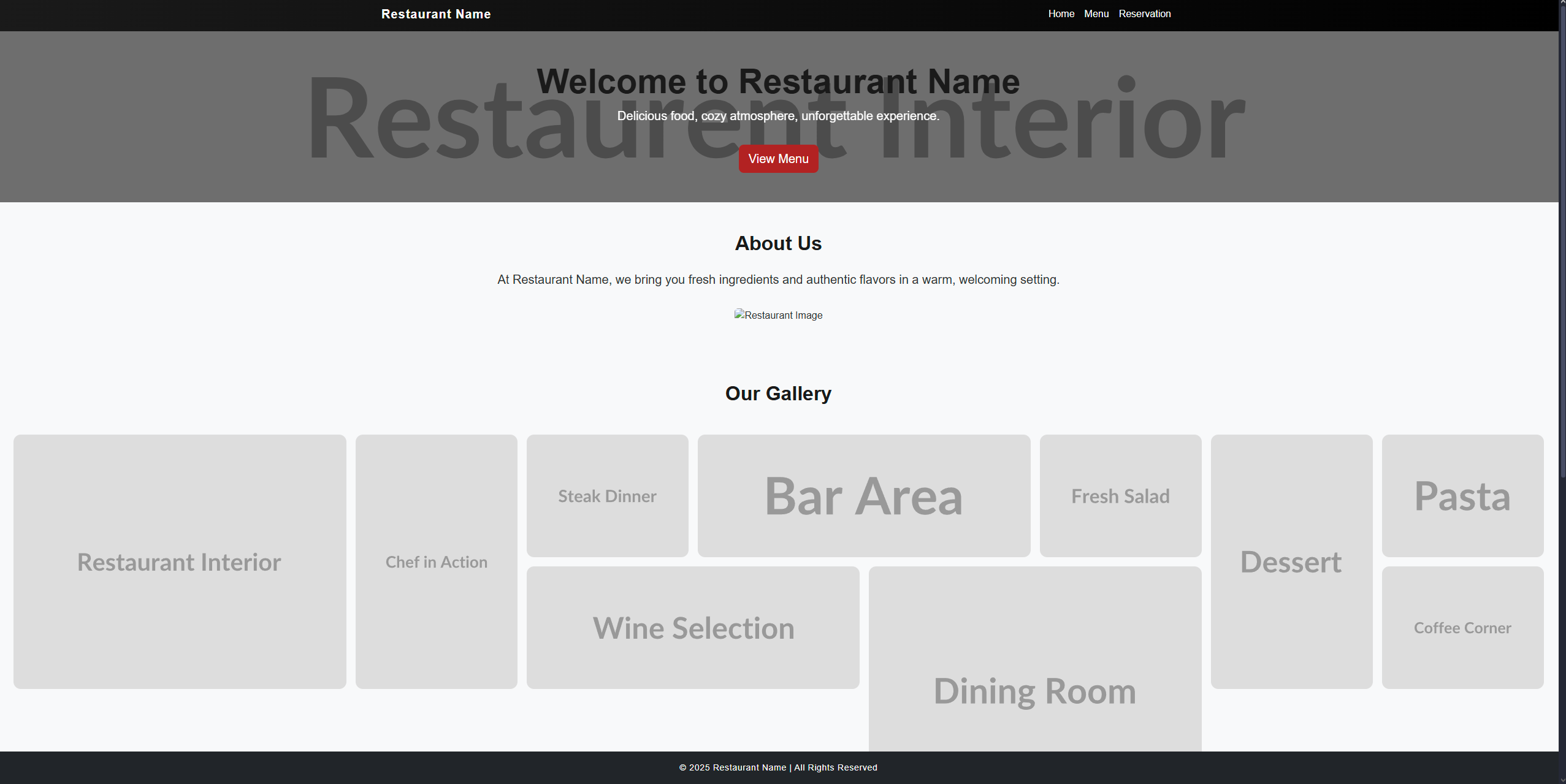 Resto Template